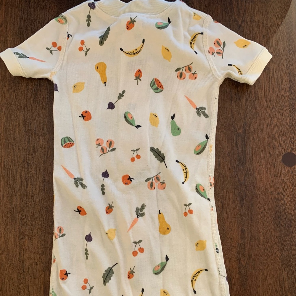 Hannah Andersson short pajama onesie